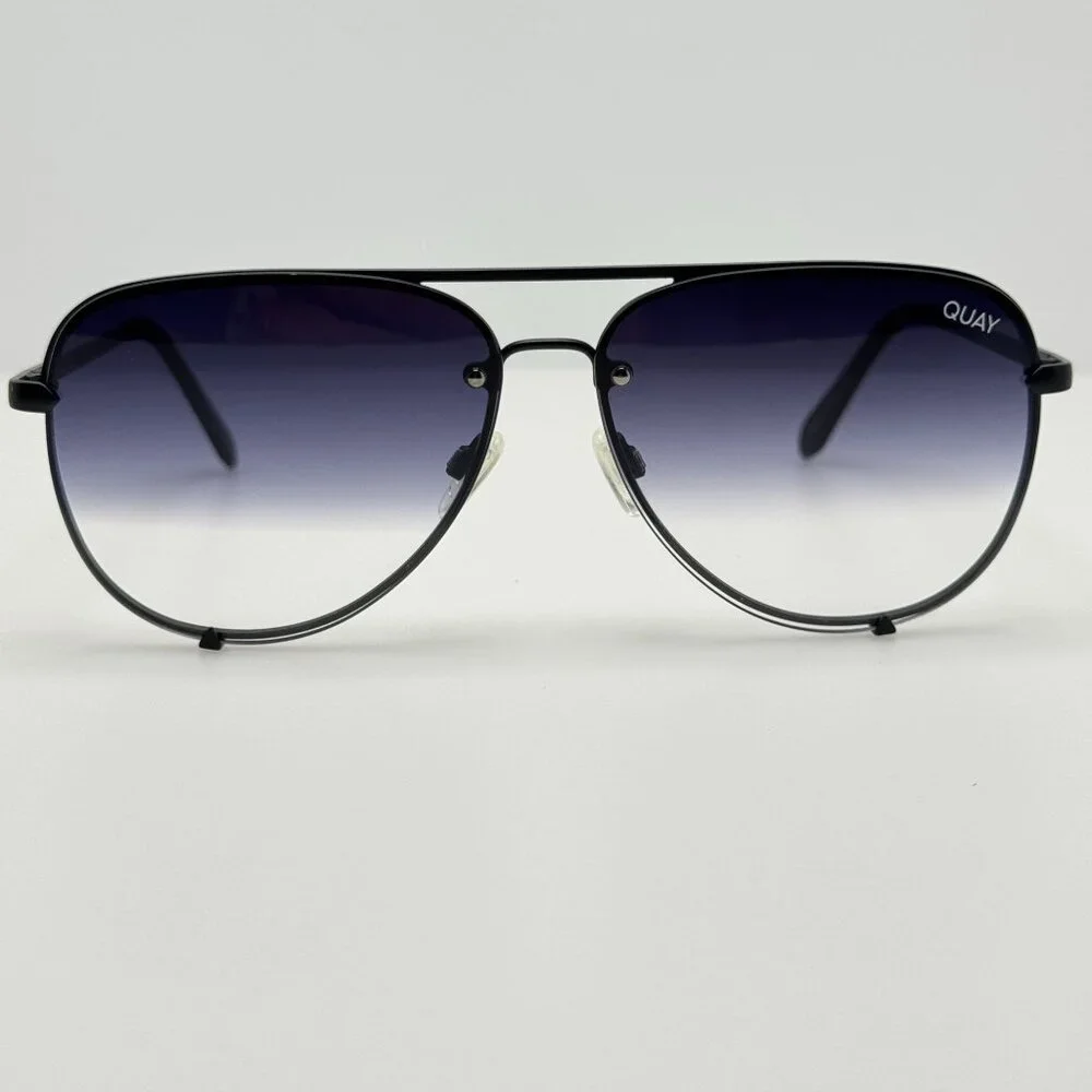 Quay Sunglasses HK Rimless 126 Black B - Picture 3 of 8